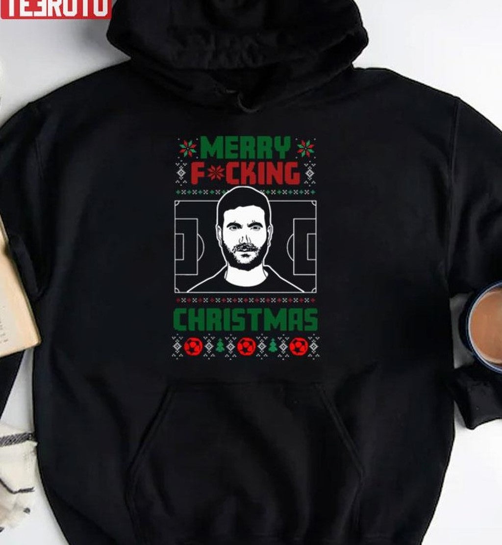 Roy Kent Merry Fcking Christmas Color Futbol Star Unisex Sweatshirt