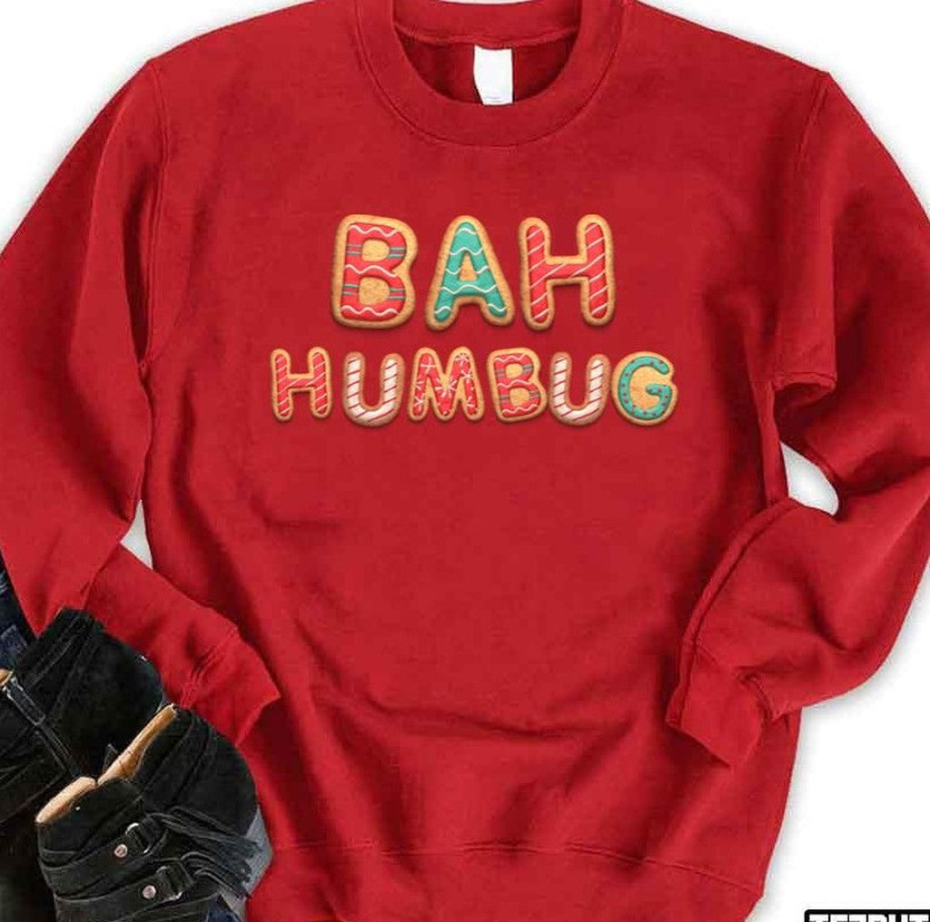 Bah Humbug Cookies For Scrooge Unisex Sweatshirt