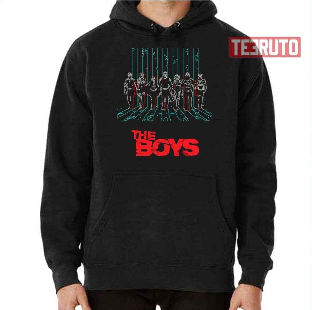 Neon Design The Boys Tv Show Unisex T-Shirt