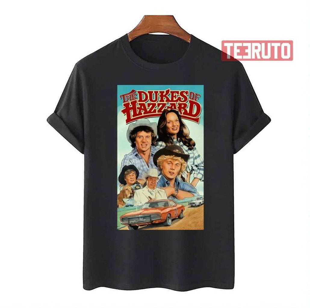 Old Movie Graphic Dukes Of Hazzard Unisex T-Shirt