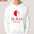 Slavia Praha Est 1892 Design Unisex Hoodie