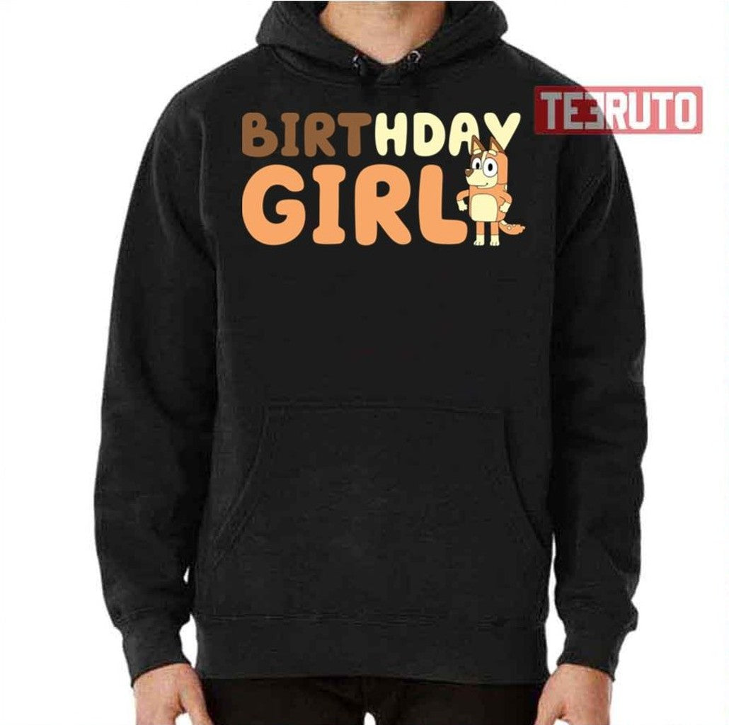 Bingo Birthday Girl Bluey Unisex T-Shirt