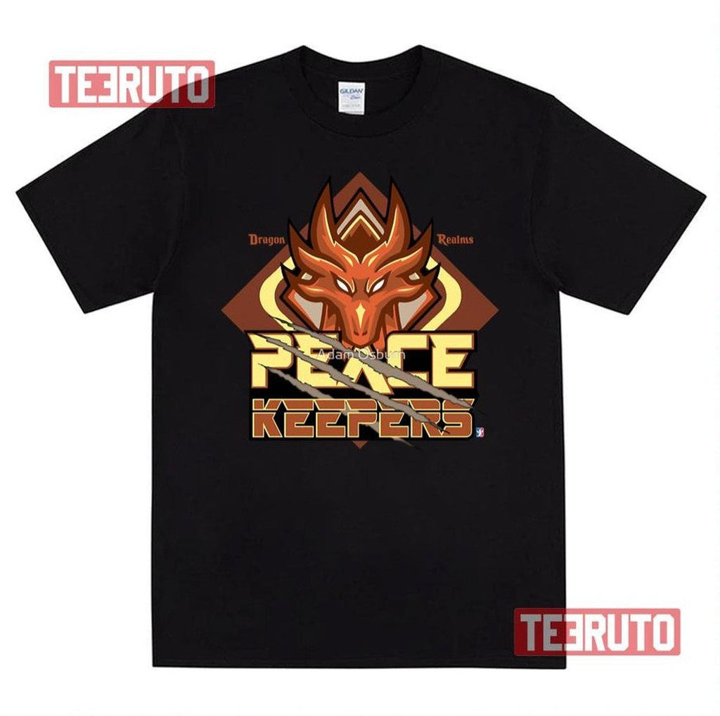 Peace Keepers Dragon Realms Unisex T-Shirt