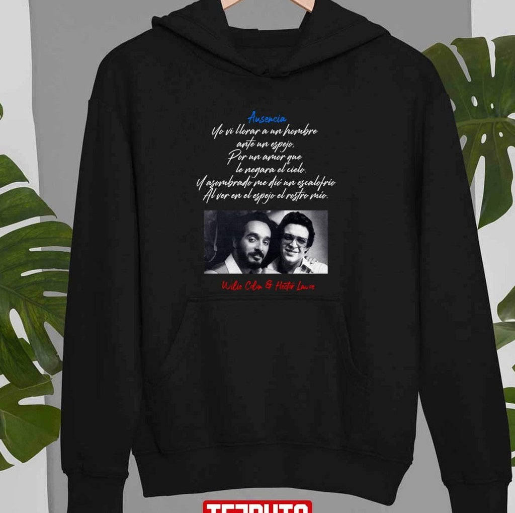 Ausencia Willie Colon Hector Lavoe Vintage Retro Graphic Unisex Sweatshirt
