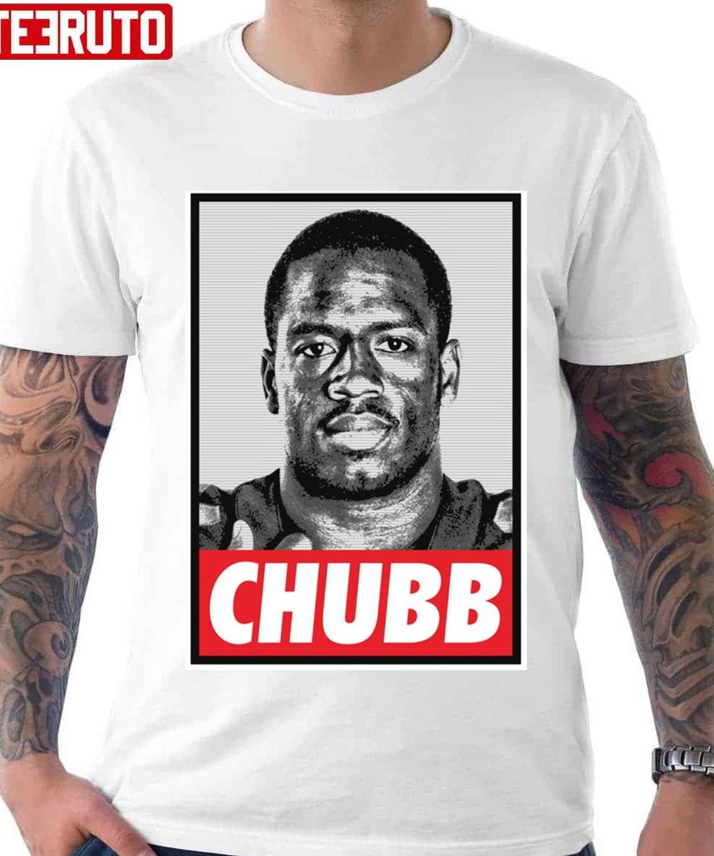 Obey Nick Chubb Design Unisex T-shirt