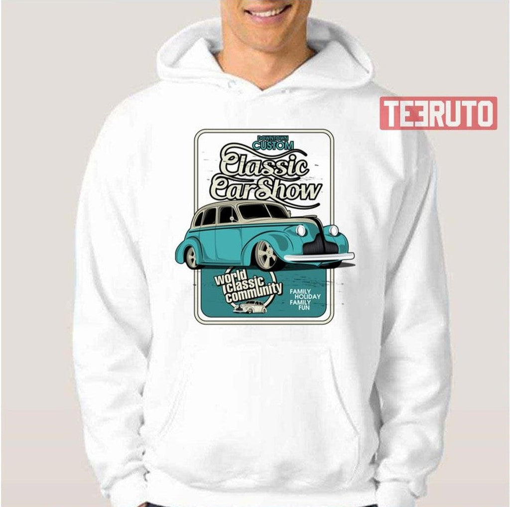 Old Car Premium Vintage Car Unisex T-Shirt