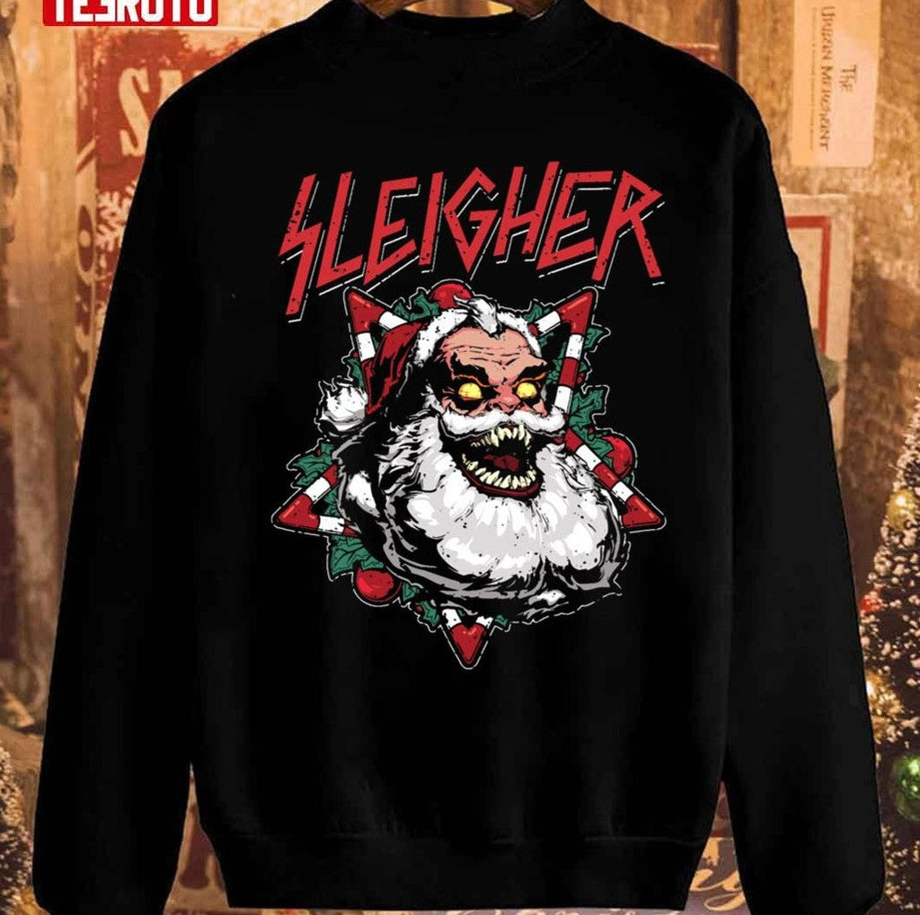Santa Sleigher Christmas Unisex Sweatshirt