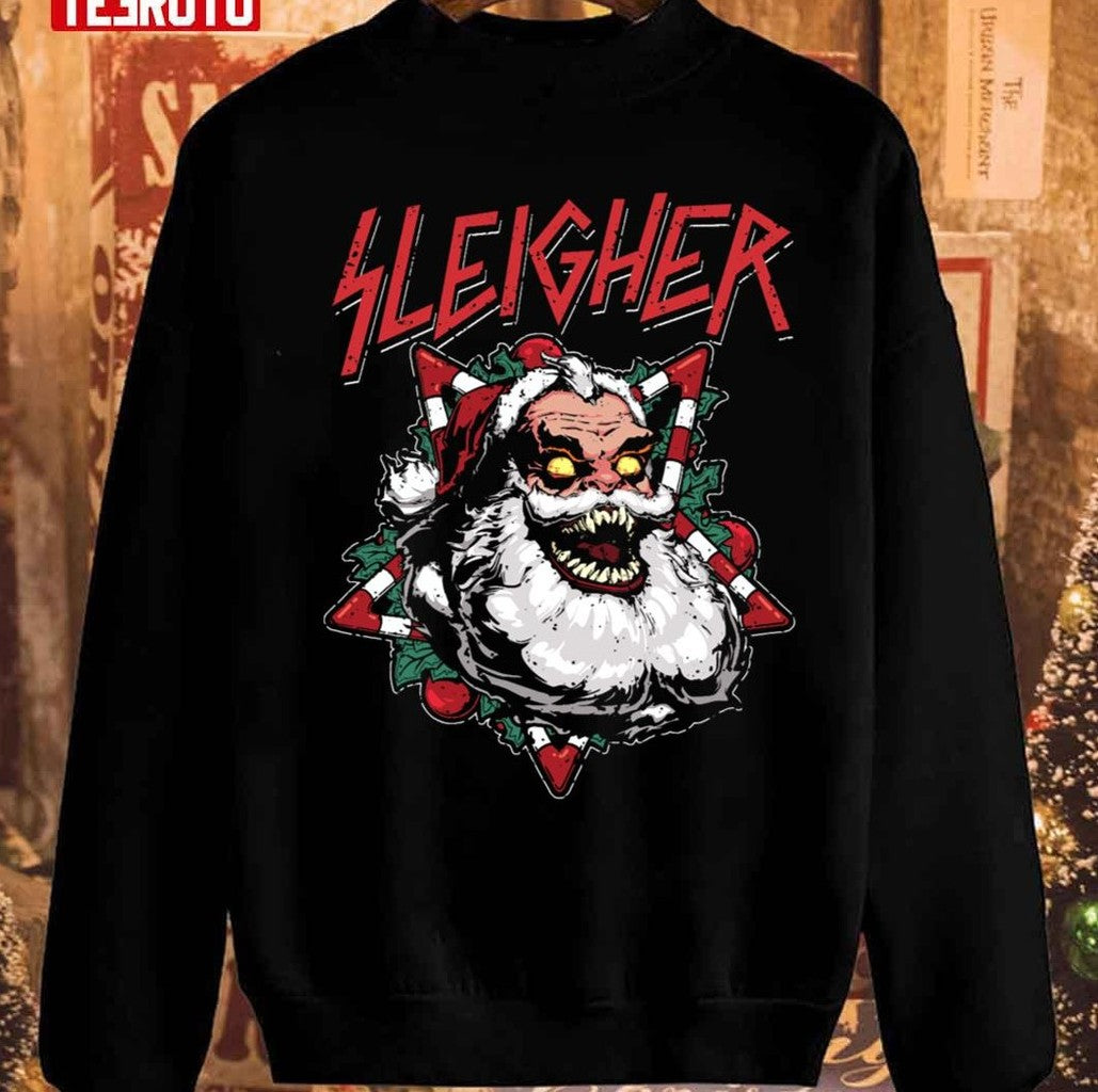 Santa Sleigher Christmas Unisex Sweatshirt