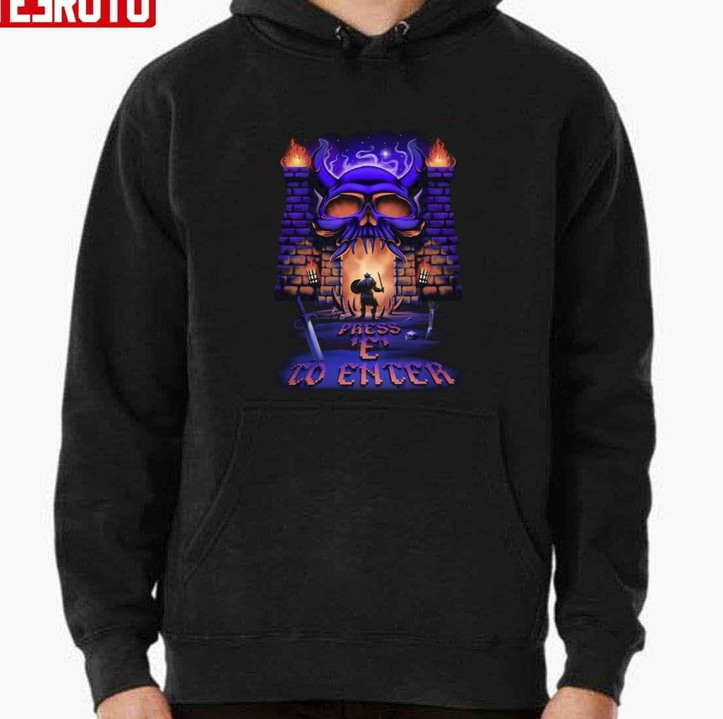 Press E To Enter Video Game Unisex T-Shirt