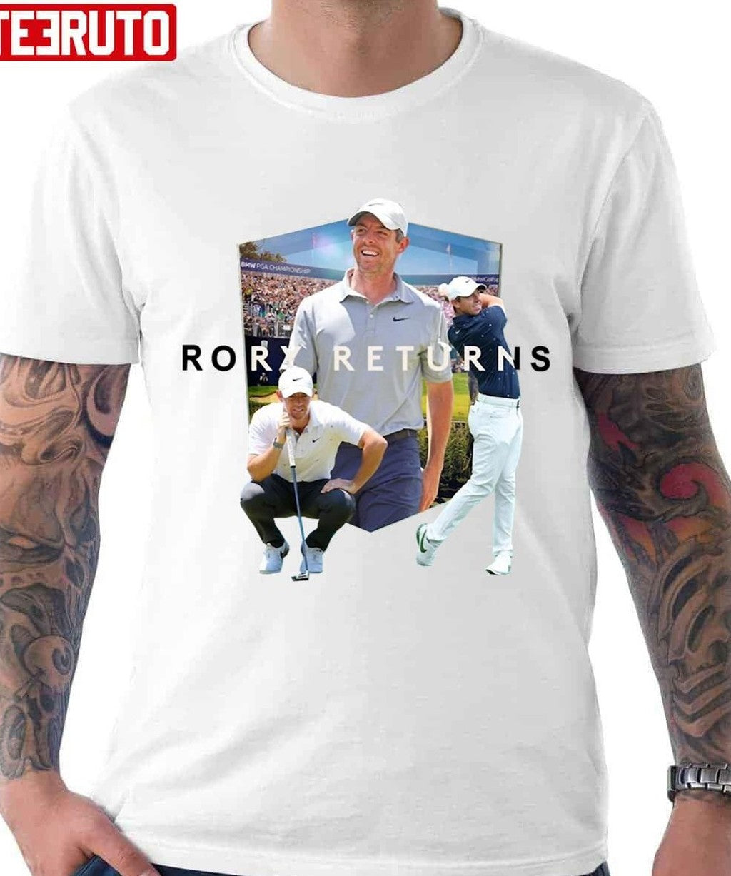 Rory Return Rory Mcilroy Rory Mcilroy Photographic Unisex T-Shirt
