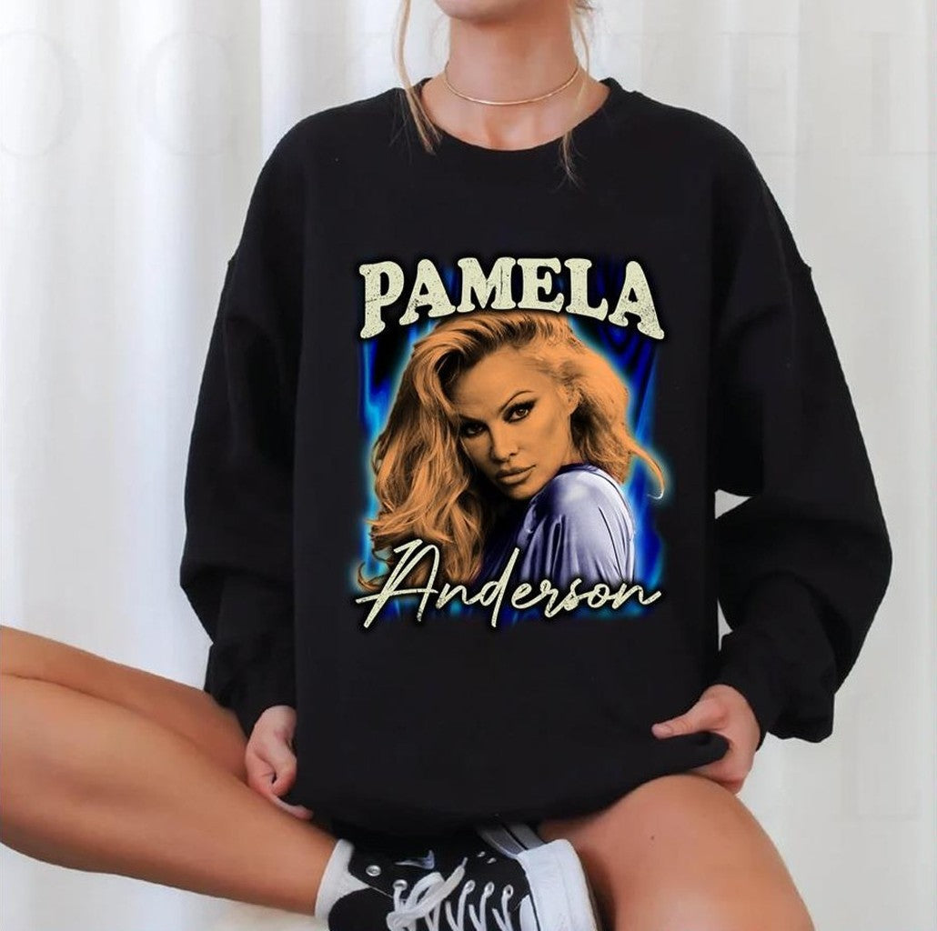 80s Actor Design Pamela Anderson Unisex Sweatshirt