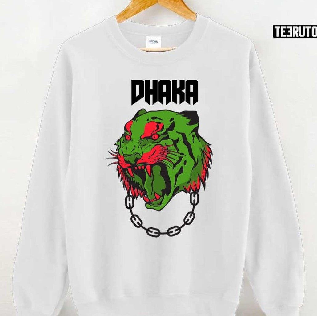 25 Off Dhaka Bangladesh Bengal Tigers Illustration Rugby Unisex T-Shirt