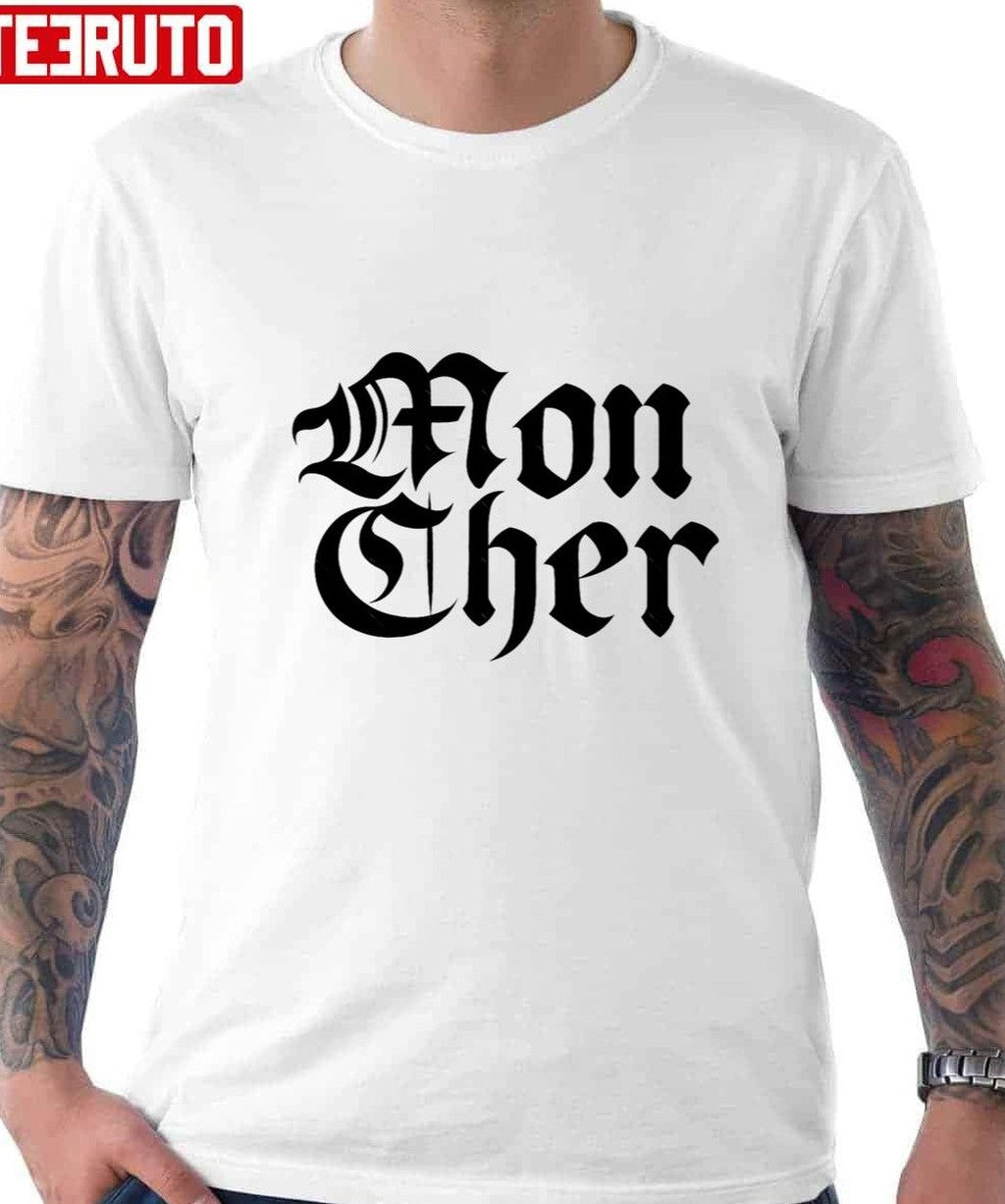 Mon Cher Addams Family Morticia And Gomez Unisex T-Shirt