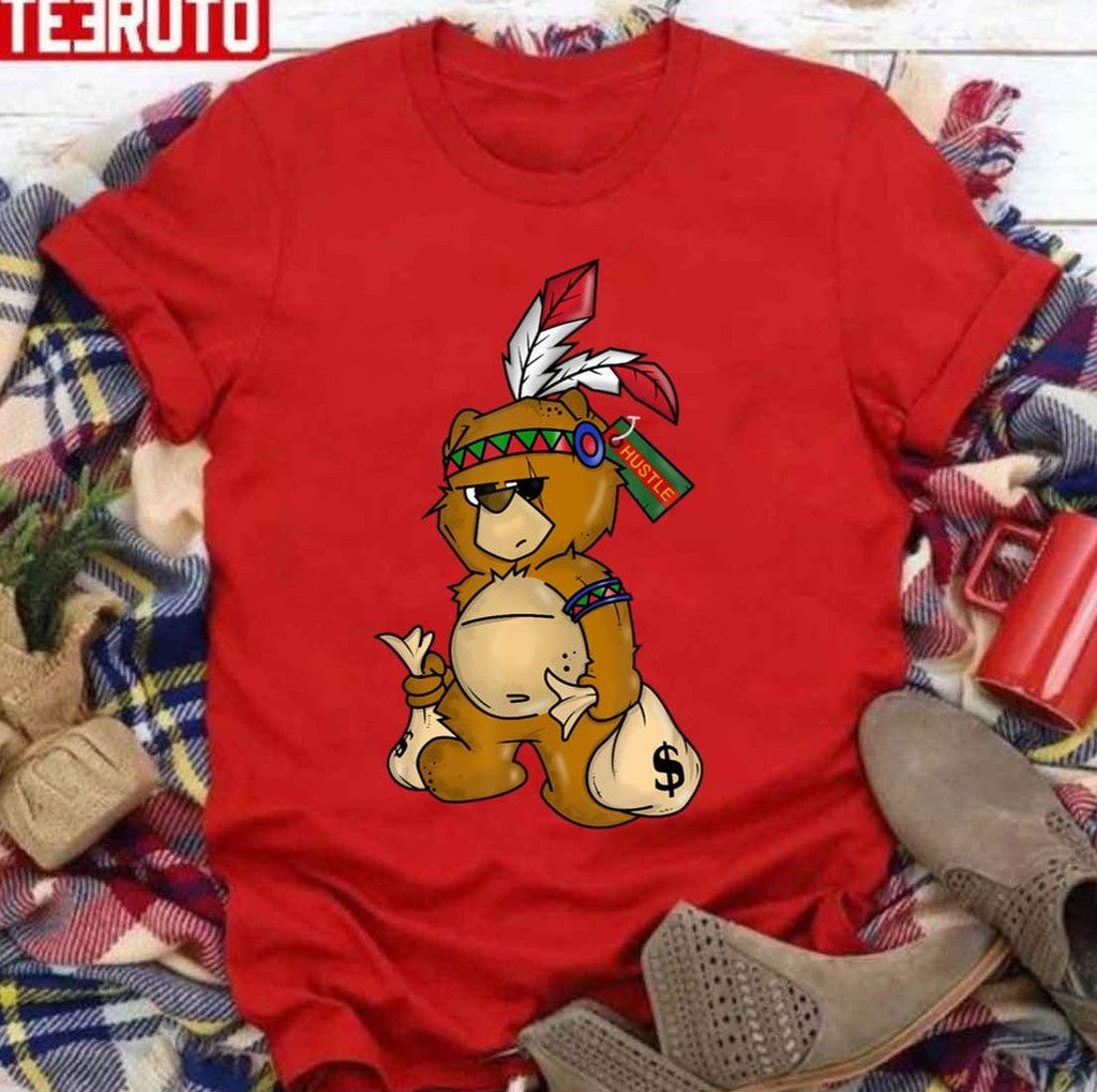 Bear Hustle Hip Hop Money Rap Boys Men Christmas Sweatshirt
