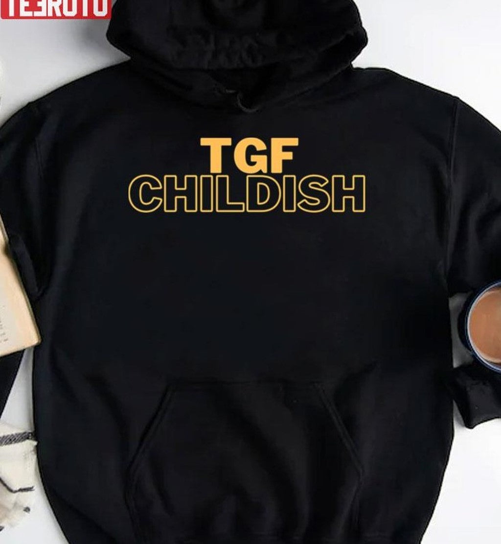 Tgfhasssa Childish Yellow Logo Unisex T-Shirt