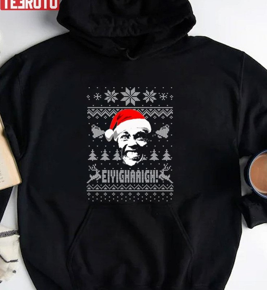 Arnold Funny Ugly Christmas Parody Unisex Sweatshirt