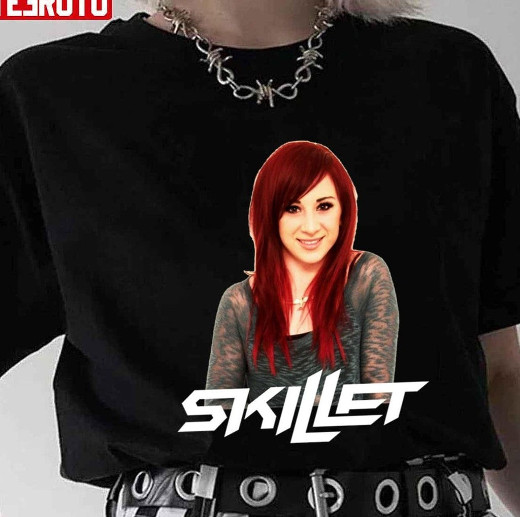 Beautiful Drummer Of Skillet Jen Ledger Unisex T-Shirt