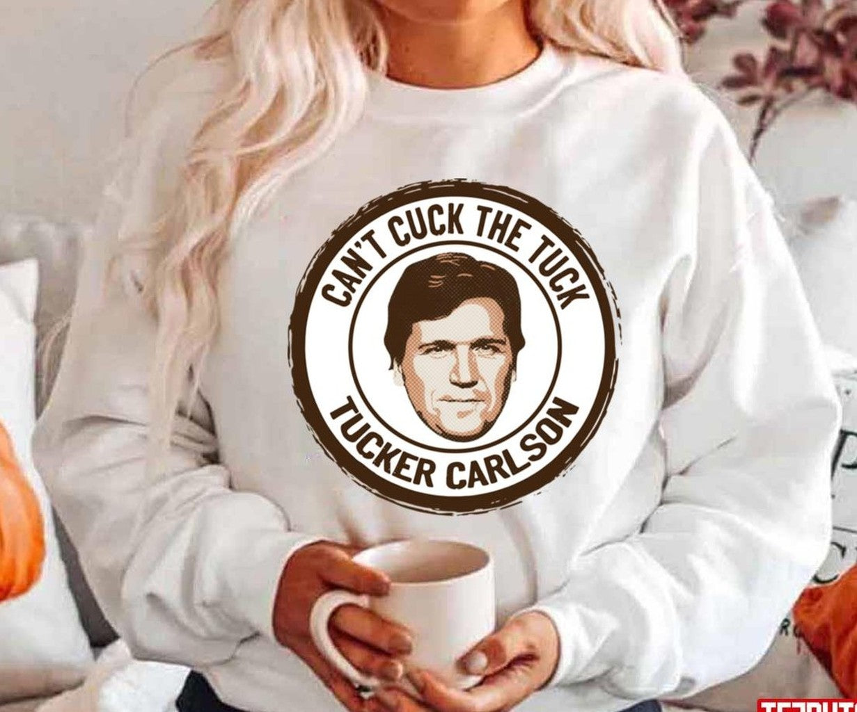 Round Design Tucker Carlson Unisex Hoodie