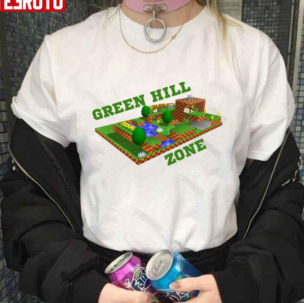 Sega Genesis Game Green Hill Zone Unisex T-Shirt