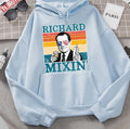 Richard Mixin' Patriotic Retro Richard Nixon Unisex Hoodie