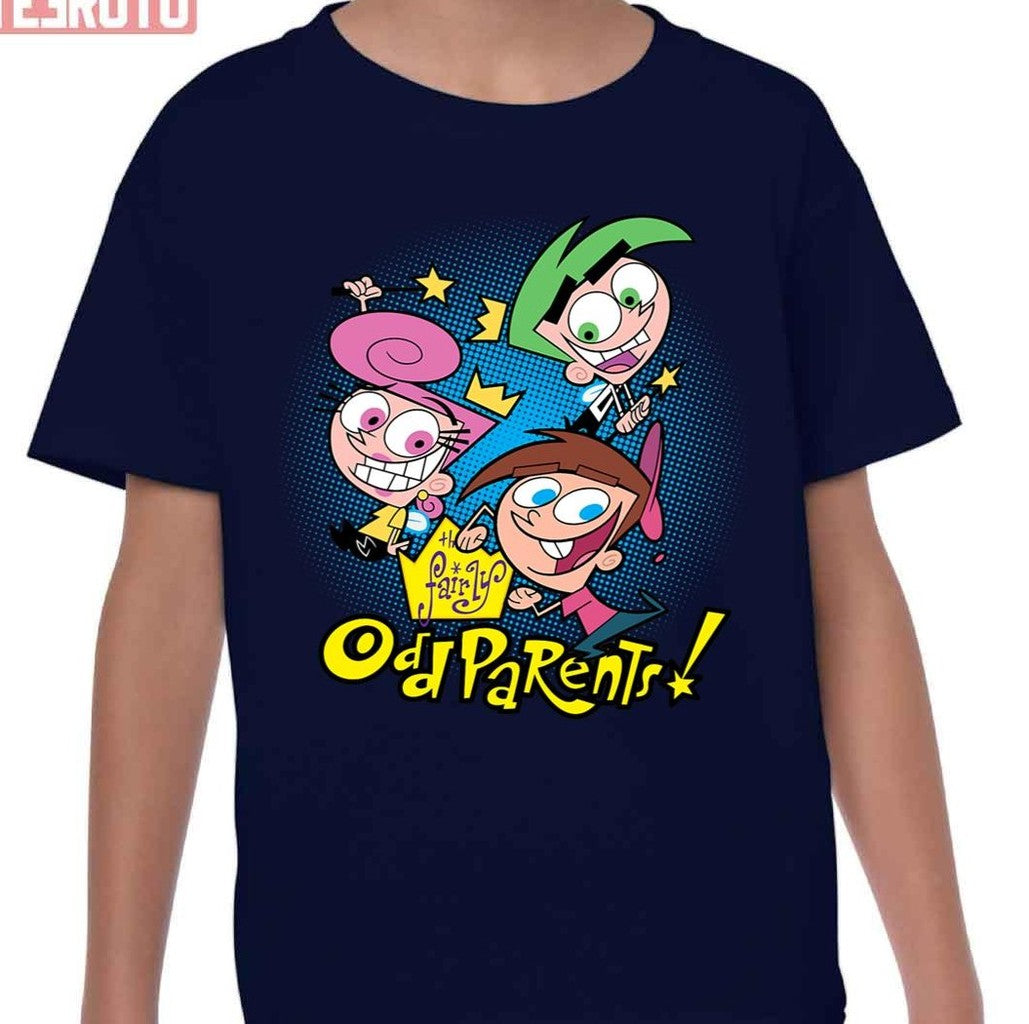 The Fairly Oddparents Timmy Cosmo And Wanda Tee Png Unisex T-Shirt