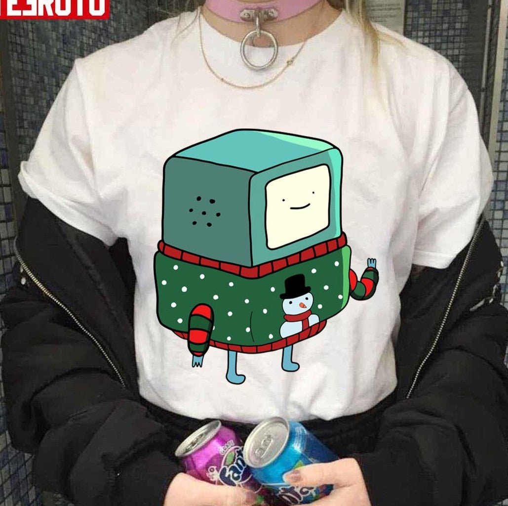 Beemo Adventure Time Christmas Tree Unisex Sweatshirt