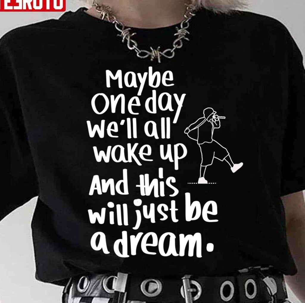 Mockingbird Lyrics Typography Eminem Unisex Sweatshirt
