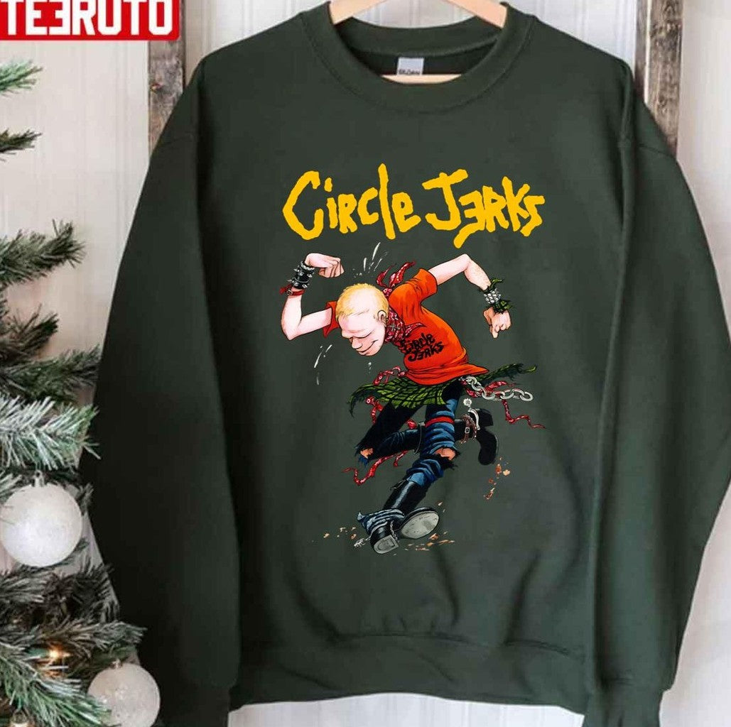 Skull Of Rock Pattern Christmas Unisex Sweatshirt
