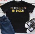 Pudsey Bear Typographic Design Children In Need Unisex T-Shirt