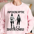 Apocalyptic Skate Crew The Walking Dead Carl And Enid Unisex Sweatshirt