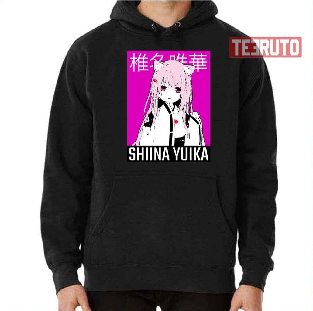 Nijisanji Shiina Yuika Pink Art Unisex T-Shirt