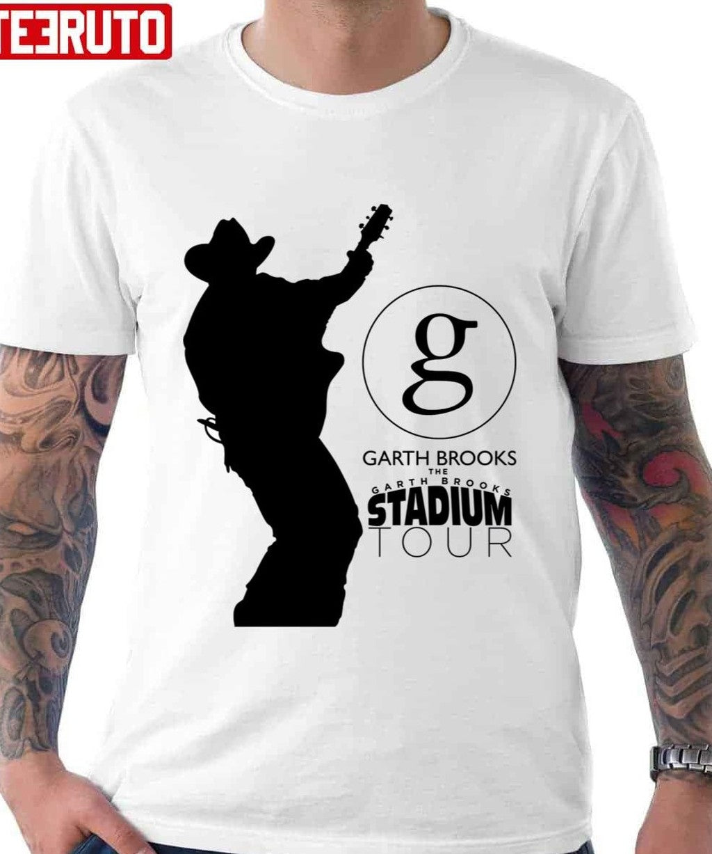 The Garth Brooks Garth Brooks Sketch Stadium Tour Unisex Hoodie