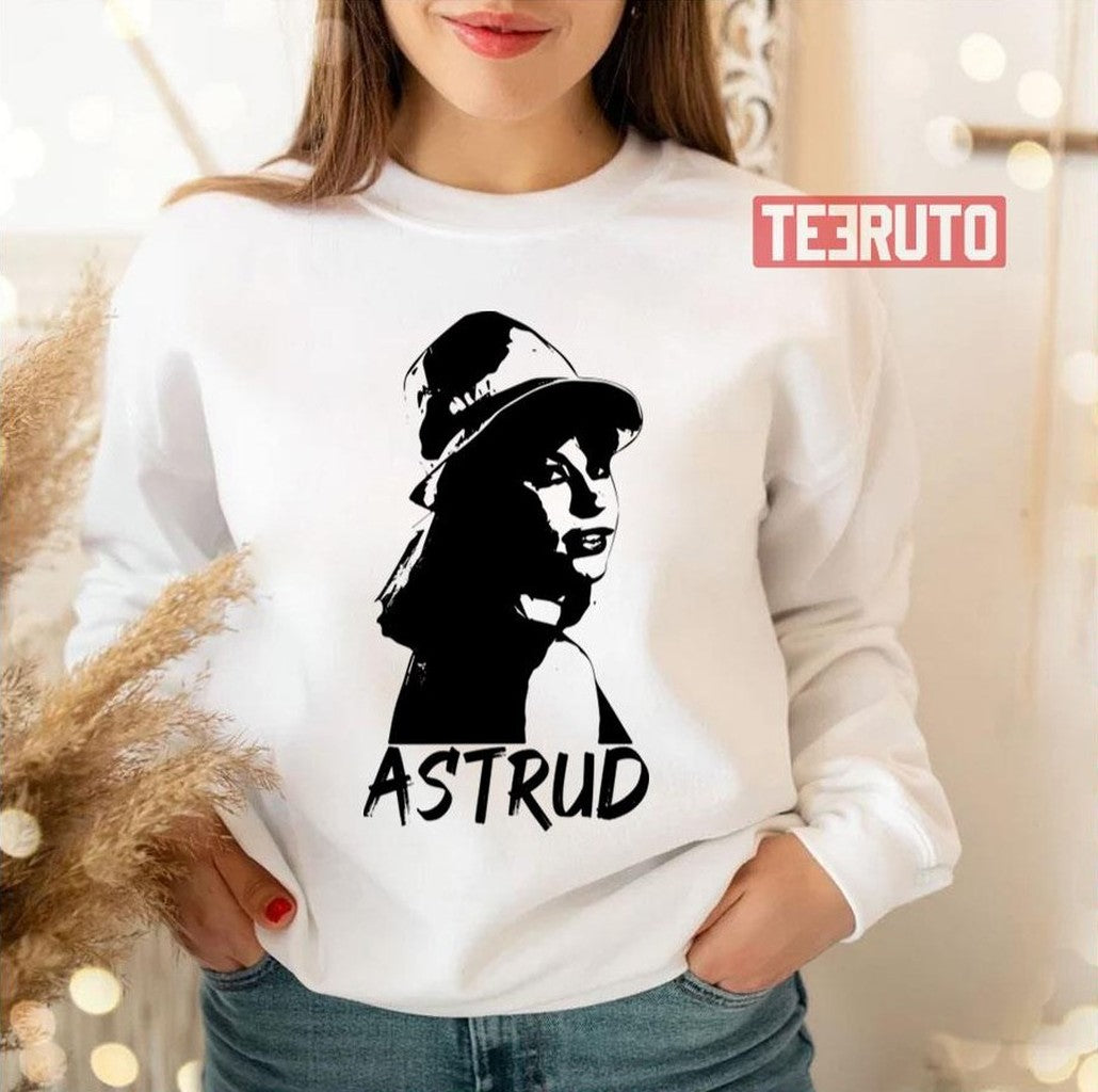 Black And White Astrud Gilberto Unisex Sweatshirt