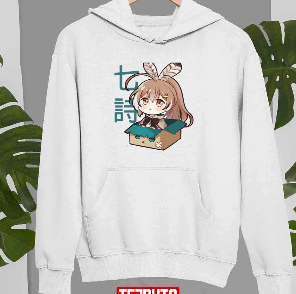 Nanashi Mumei Processing Loading Peeker En Hololive Holocouncil Unisex Sweatshirt