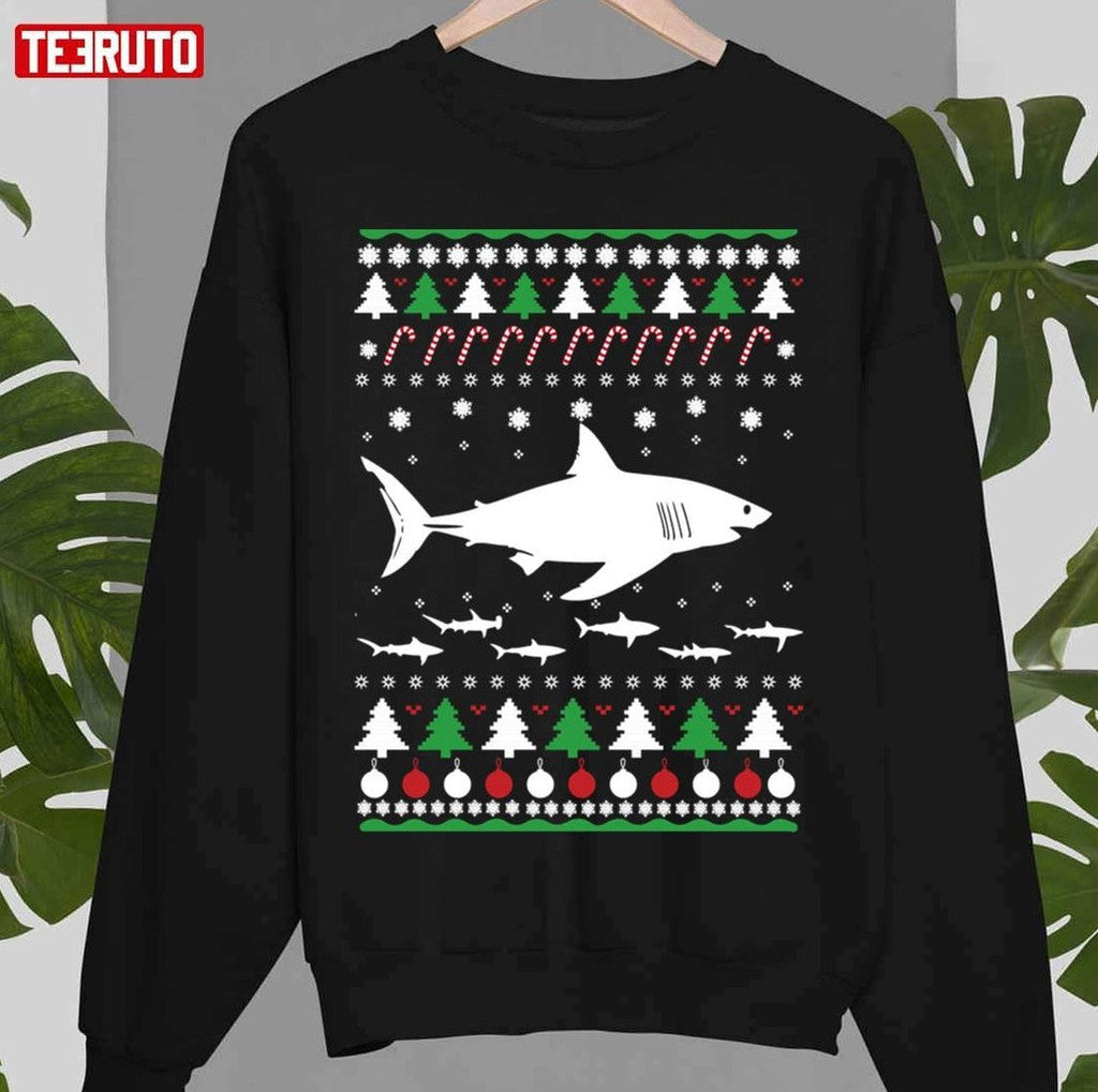 Shark Christmas Unisex T-Shirt