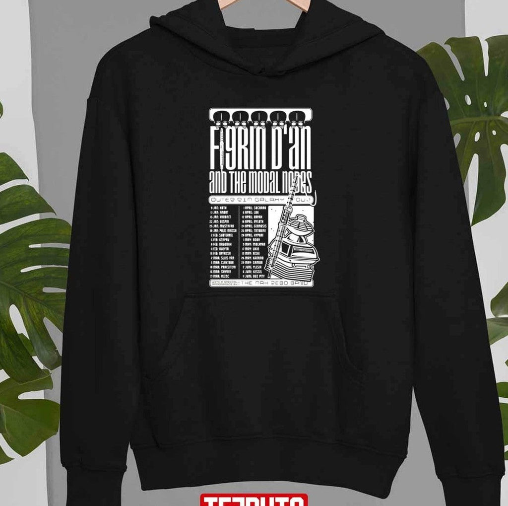 Poster Outer Rim Galaxy Tour Figrin D'an And The Modal Nodes Design Unisex T-Shirt