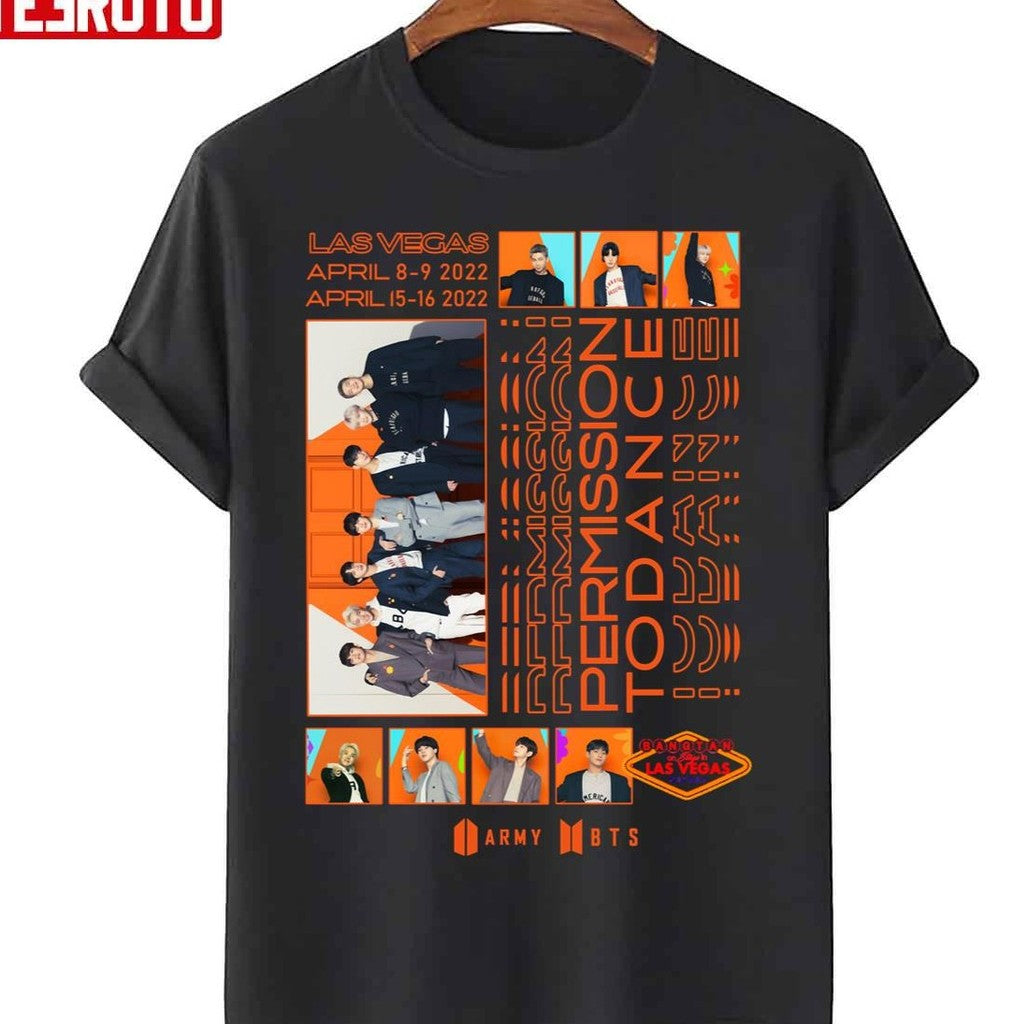 Permission To Dance On Stage Las Vegas Unisex T-Shirt