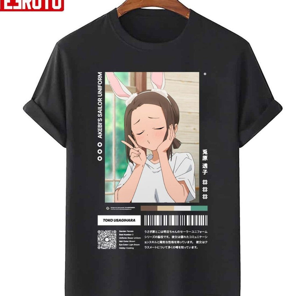 Placidity Victory Image Toko Usagihara Akebi's Sailor Uniform Unisex Sweatshirt
