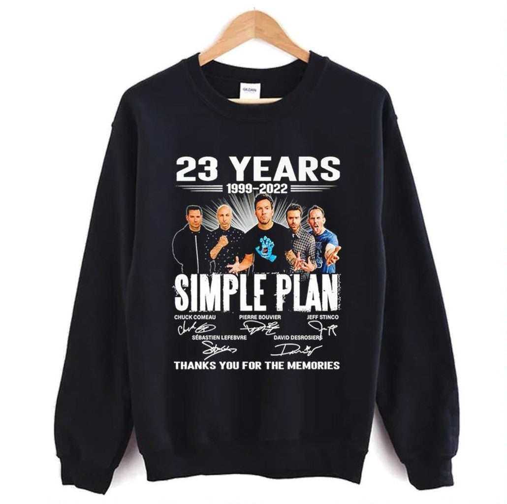 23 Years Anniversary Simple Plan When I'm Gone Unisex Hoodie