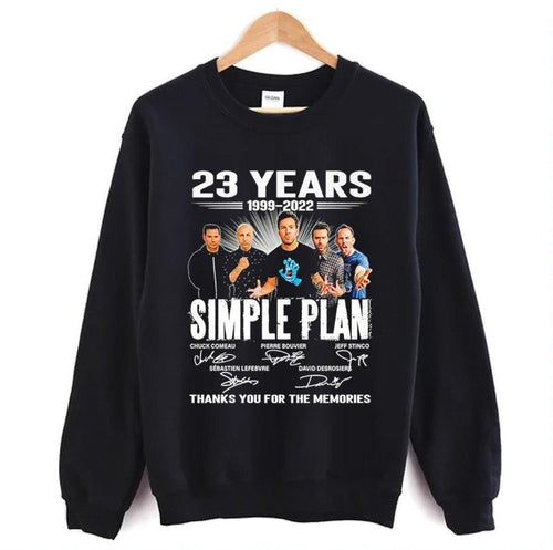 23 Years Anniversary Simple Plan When I'm Gone Unisex Hoodie