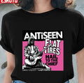 Antiseen Flat Tires Split The Ramones Unisex T-Shirt