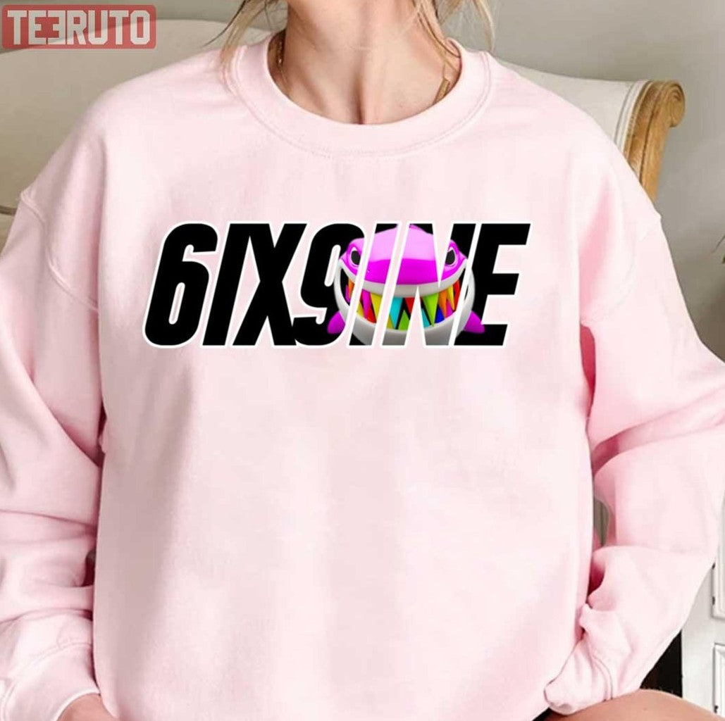 6ix9ine Shark Tekashi 69 Trollz Gooba Punani Design Unisex T-Shirt
