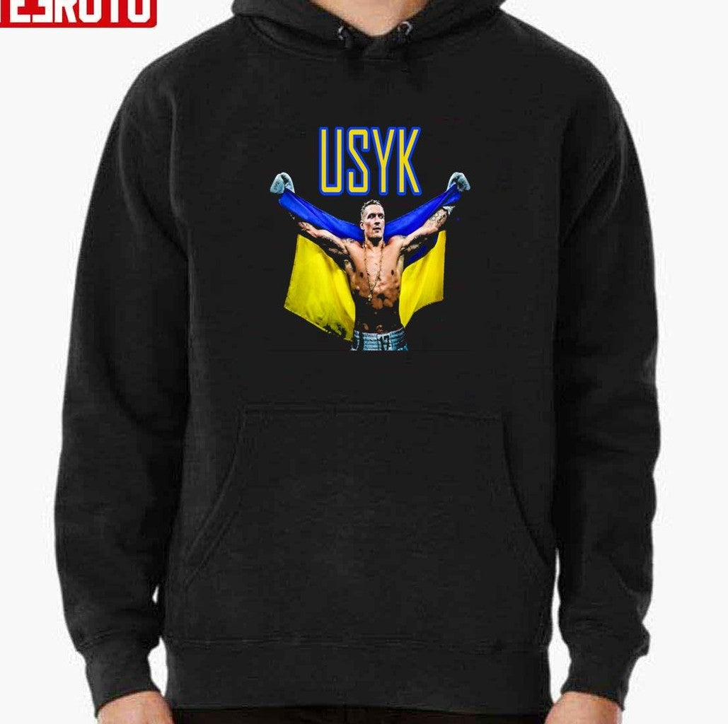 Oleksandr Usyk Wins Ukraine Flag Unisex T-shirt