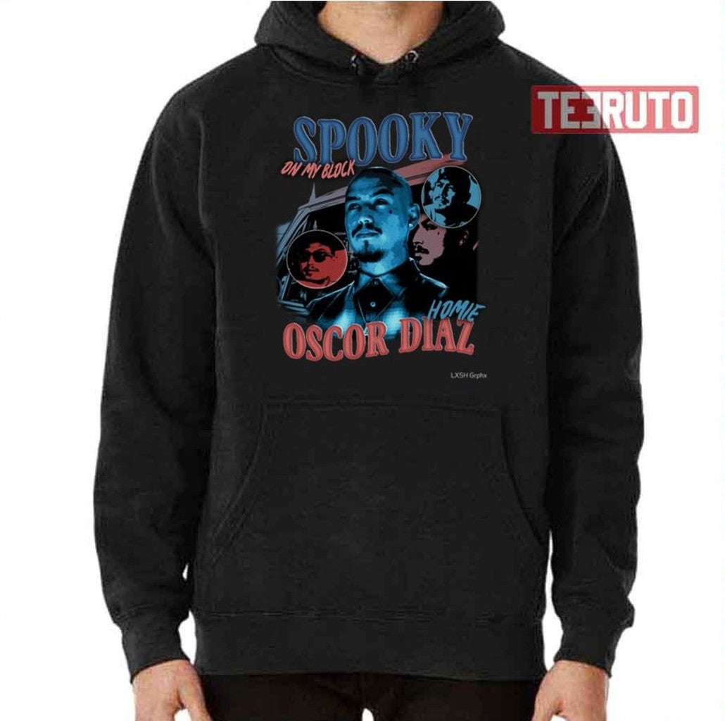 Oscar Diaz Spooky On My Block Unisex T-Shirt