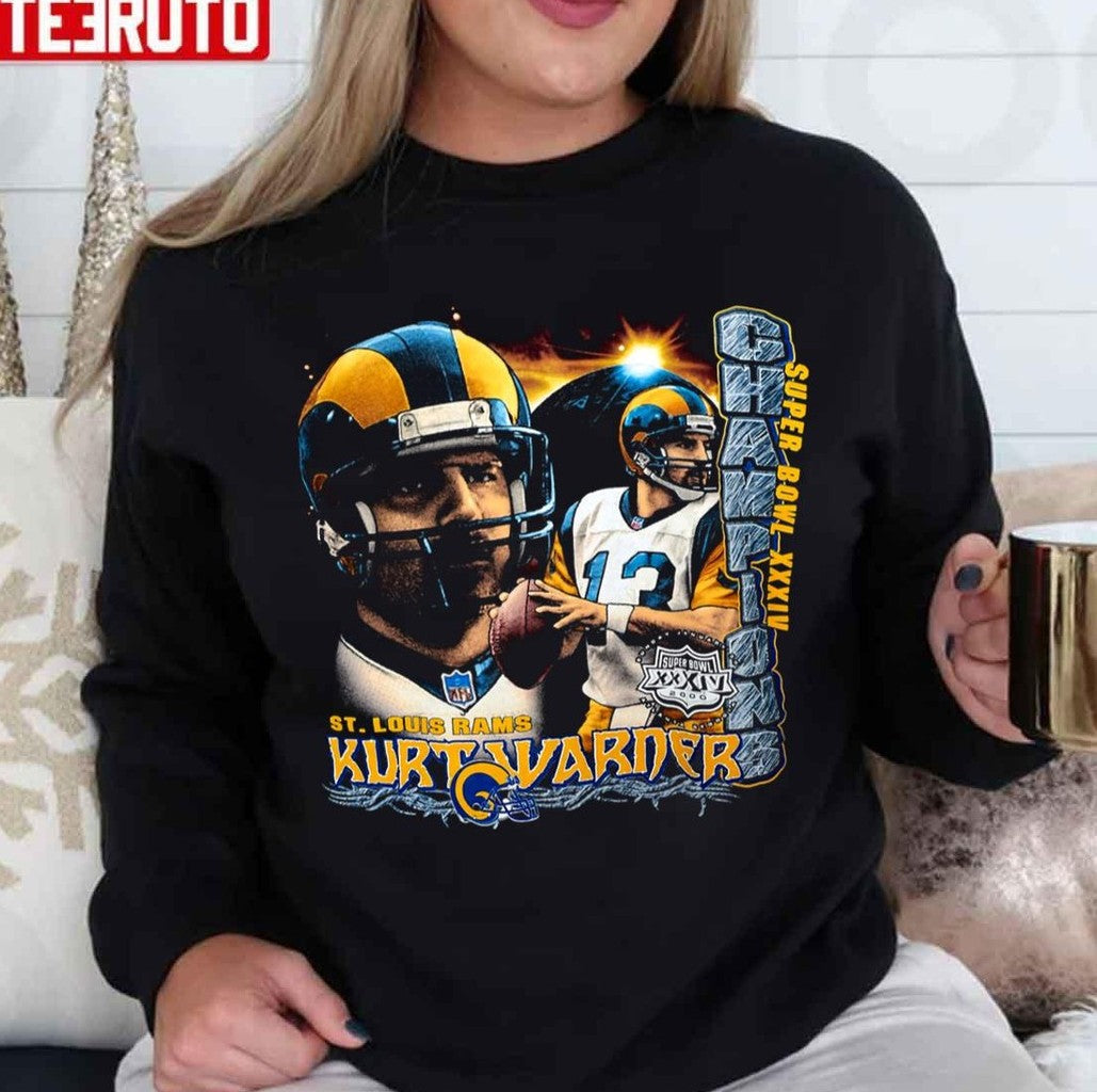 Scot Free Retro Design Kurt Warner Unisex Sweatshirt