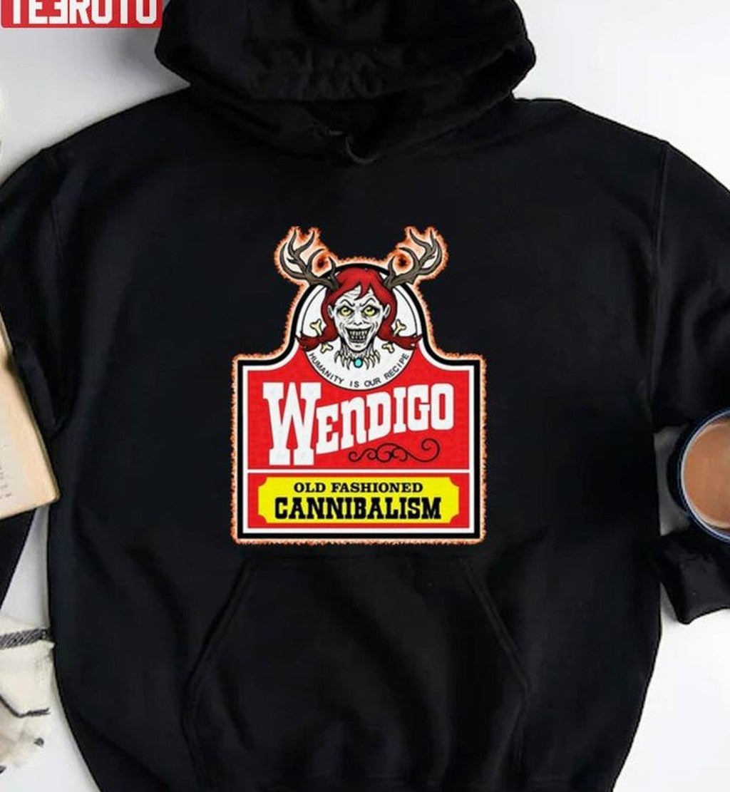Old Fashioned Cannibalism Wendigoon Wendigo Meme Unisex Sweatshirt