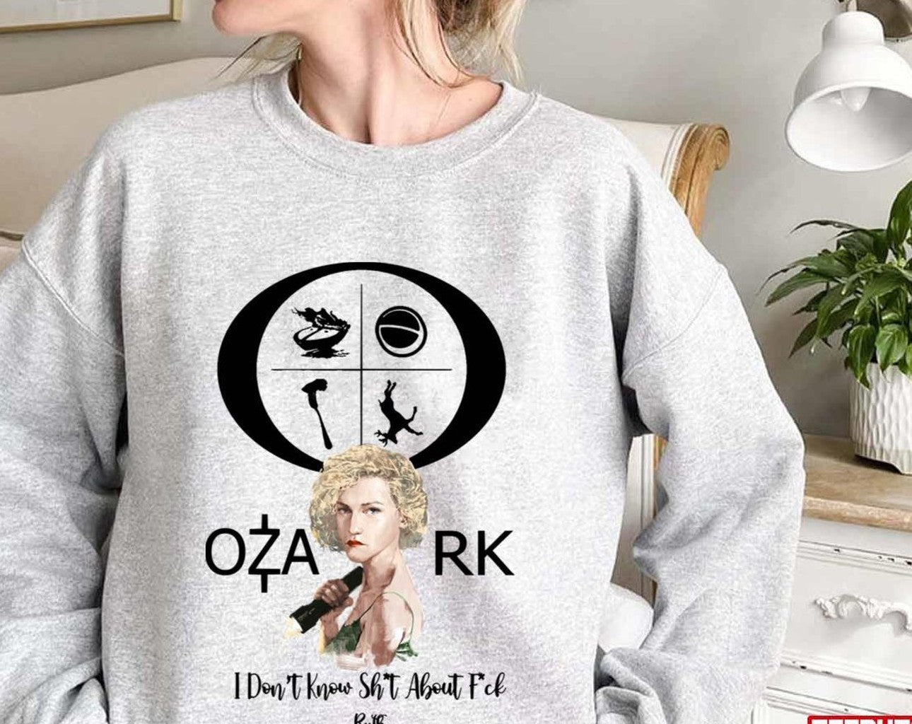 Ozark Ruth Magnet Design Unisex Sweatshirt
