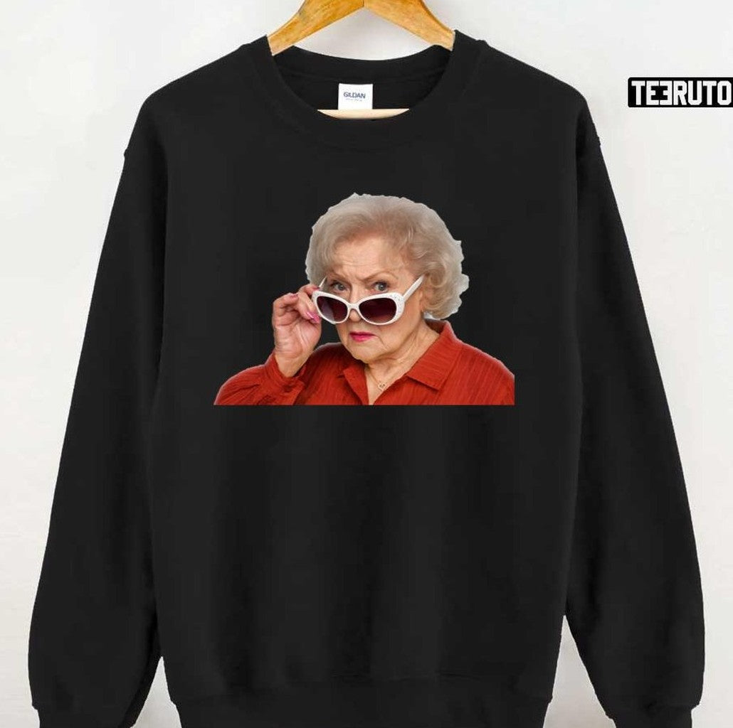 Betty White Sunglasses Unisex T-Shirt