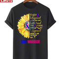 Sunflower Sudden Infant Death Syndrome Sids Awareness Warrior Support Unisex T-Shirt