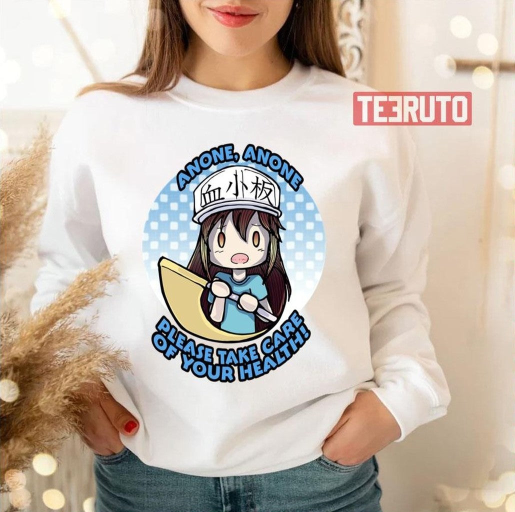 Anime Platelet Chan Cells At Work Unisex T-Shirt